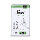 Absorbante Dama SLEEPY NATURAL Super Eco Night, 16 buc.